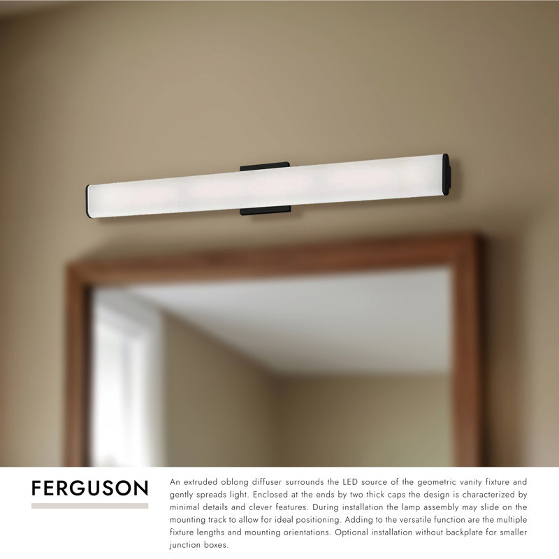 Ferguson 1 - Light LED Bath Bar, Chrome
