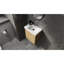 Élégant meuble-lavabo mural avec caractéristiques haut de gamme et grand espace de rangement