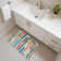 Premium Machine Washable Slesnick AMF1665 Stripes Rug