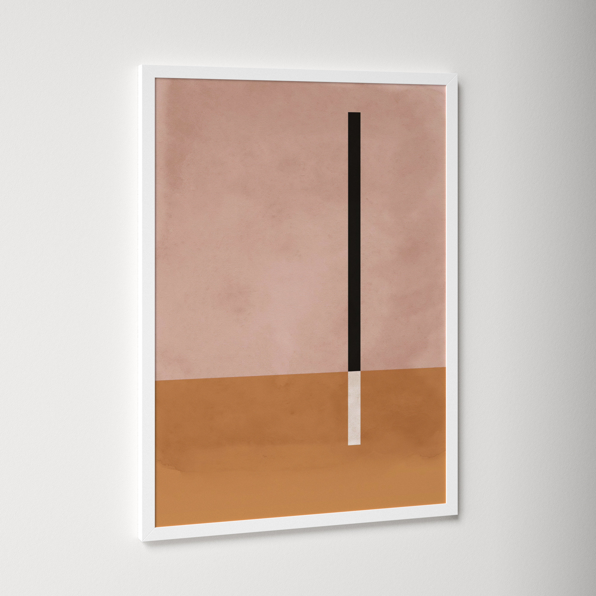 Venice 1 by Alexander Ginzburg, White, 26.25" H x 19.25" W x 0.88" D