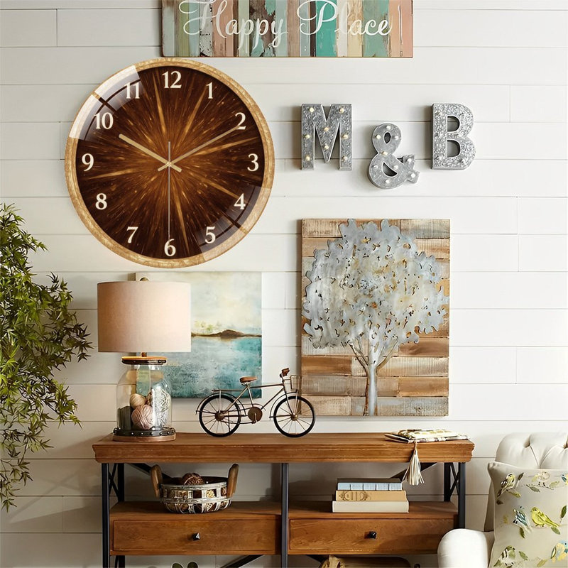 Horloge murale 12 po