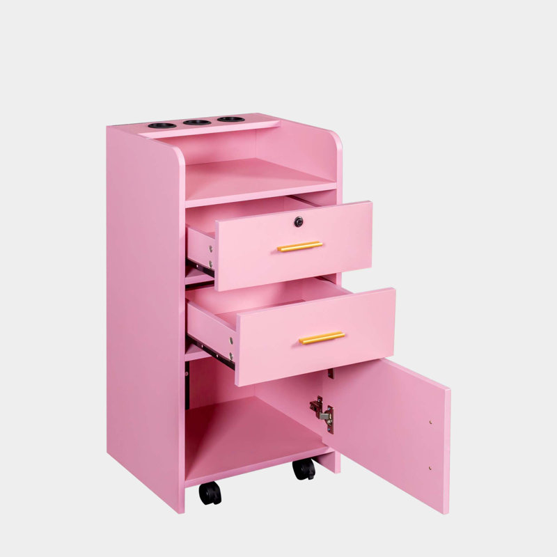 Meuble-lavabo, Rose