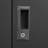 Adjustable Height Dividers Folding Filing Locker With Handle Locks And Spring Loaded Door , Black, For Office Storage Cabinet Locking Doors Home Garage-1527872728