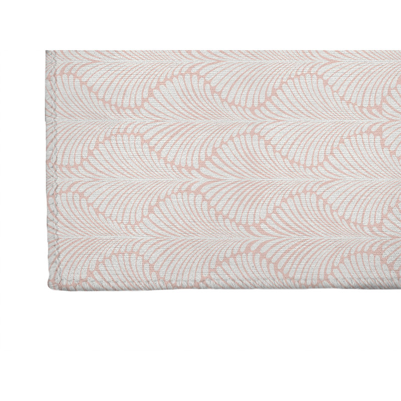 Elegant Palms Non-Slip Outdoor Rug, Rectangle 4' x 6'