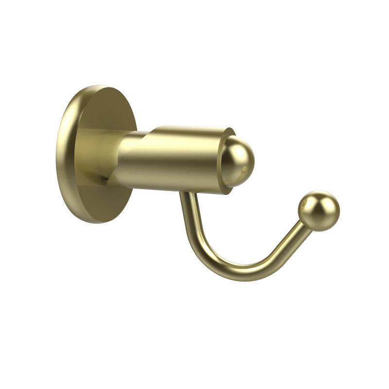 Soho Wall Mounted Robe Hook, Satin Brass