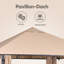 Asheka 3m x 3m Metal Party Tent-977281322