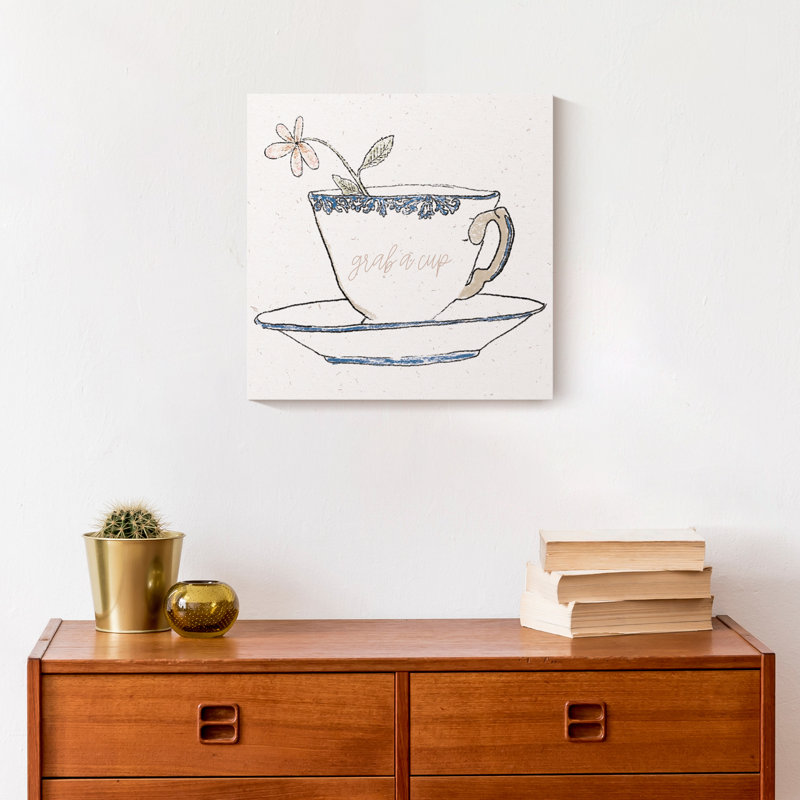" Tea Cup With Flower "