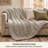 Hand-Knit Chenille Chunky Throw Blanket-105670879