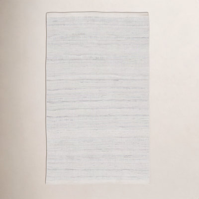 Hand-Woven Geometric Rug