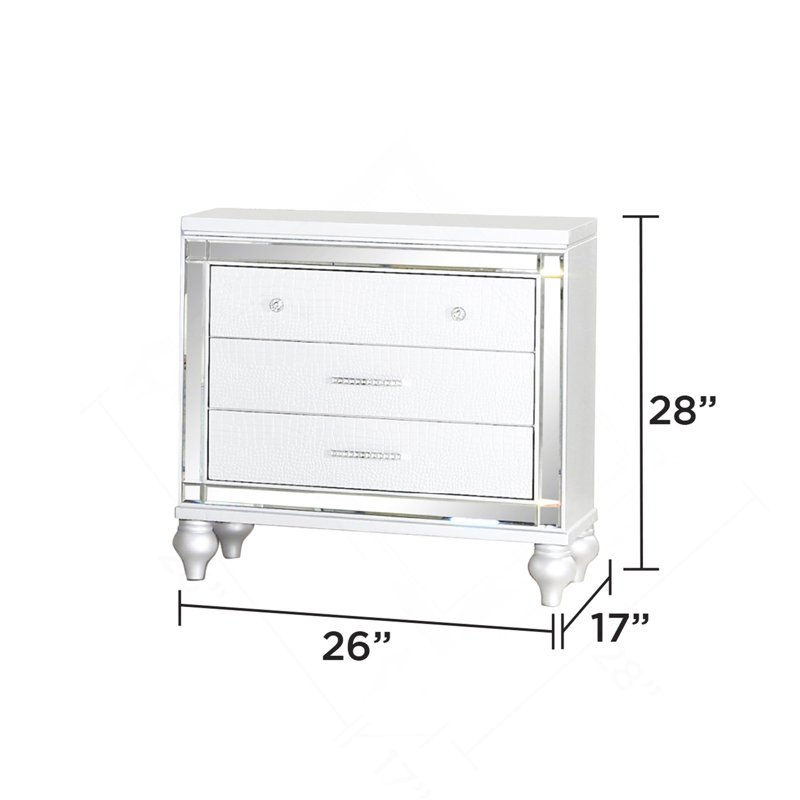 Table de chevet avec cadre Sterling Sterling