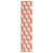 Blanc / orange / rouge