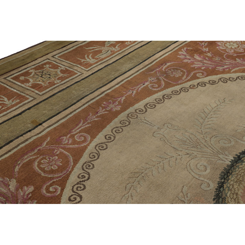 Antique One-of-a-Kind 13'10X16'5 Hand Knotted Area Rug