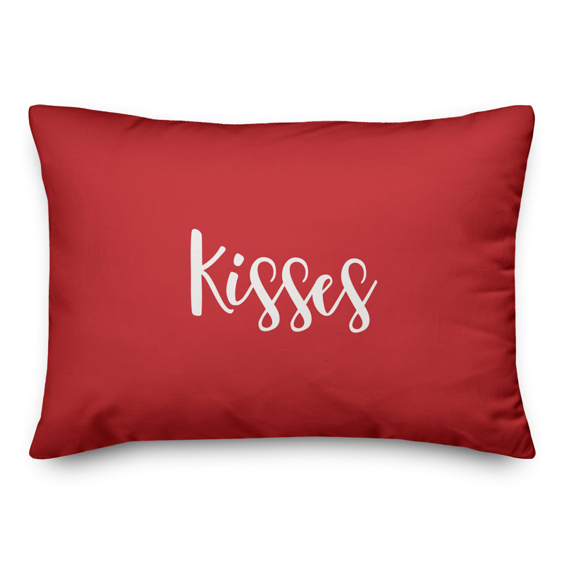  Coussin Kisses, Rouge