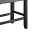 Siège rembourré en bois 1pc