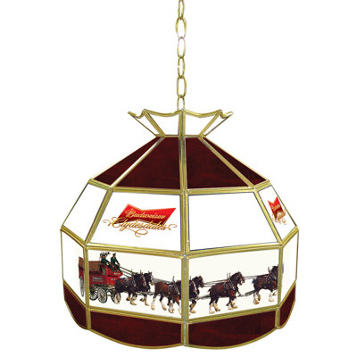 Luminaire suspendu pour dôme de table 1 lumières Budweiser