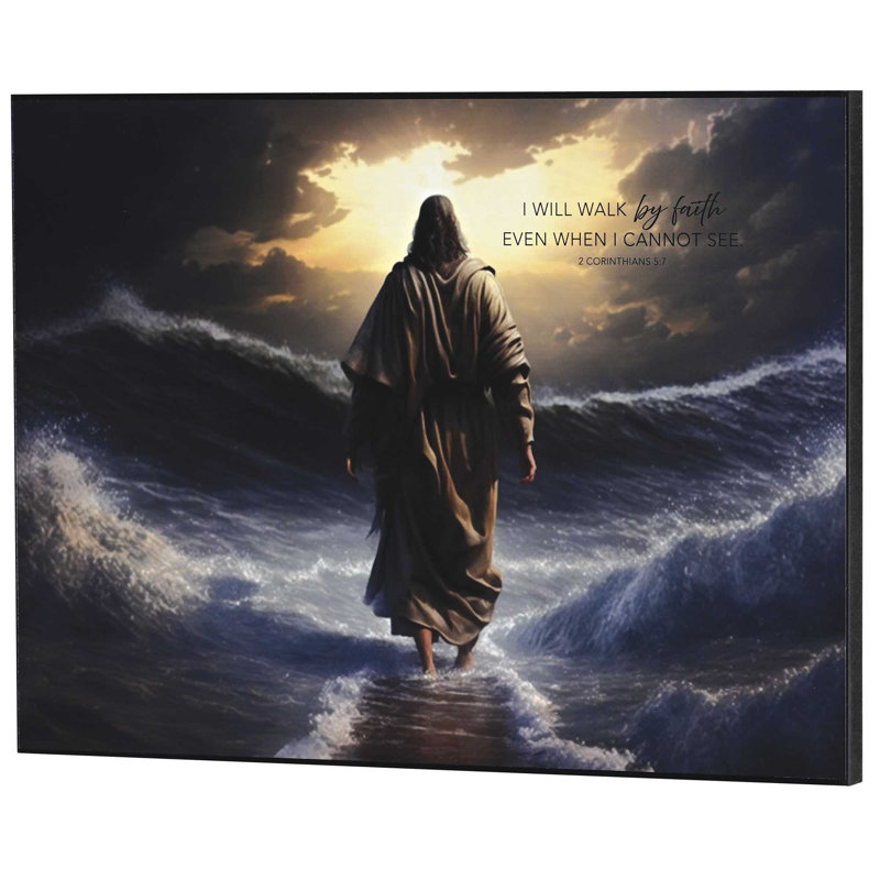 Wall Plaque I Will Walk By Faith
