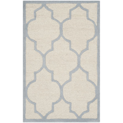Cannen Hand Tufted Wool Geometric Rug
