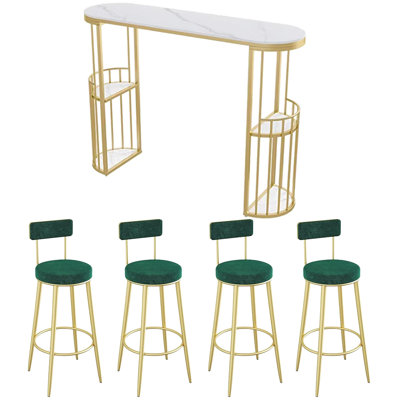 Modern kitchen bar tables and chairs