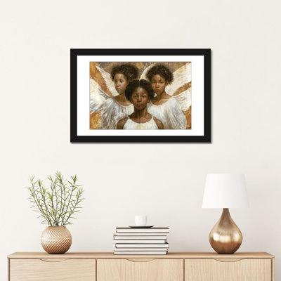 «Little Angels», reproduction d'art mural, papier d'art encadré