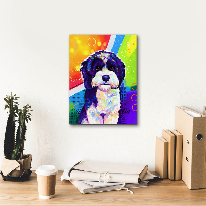 "Pop Art Havanais" par Furbaby Affiliates, H 16 po x l 12 po