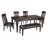 Bartons Bluff Extendable Solid Wood Base Dining Table