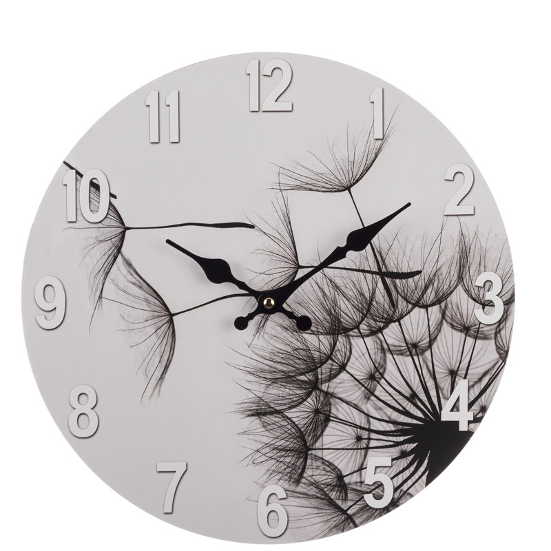 Alexzandrya Wood Wall Clock