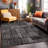 Rambo Geometric Black/Ivory Area Rug-1198745328-1163769021