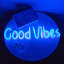 Enseigne néon 20 "Good Vibes