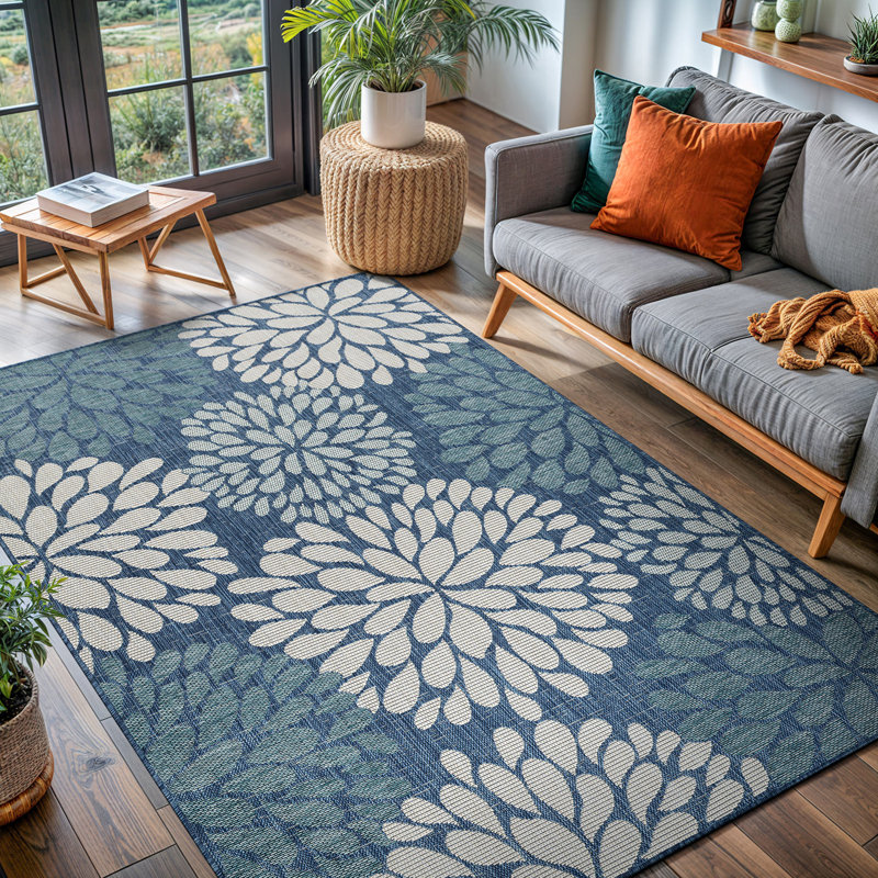 Aldiana Indoor / Outdoor Rug, Rectangle 8' x 10'