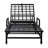 Eterna Outdoor Metal Chaise Lounge , Cushion Included