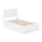 Jeinny Solid Wood Platform Bed with Matching Footboard & Trundle-544508079-544508073