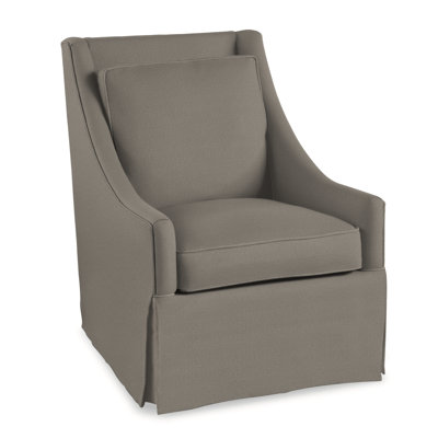 Teagan Upholstered Slipcovered Armchair