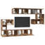 TV Cabinet Set 10 Pcs 180 X 30 X 90.5 Cm-1372342024
