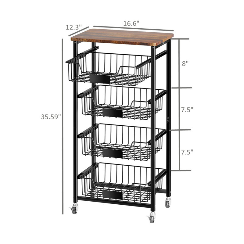 5-Layer Storage Cart