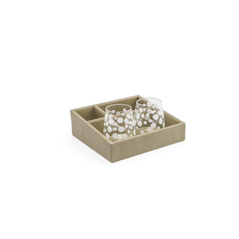 Porte-accessoires pour salle de bain Belize, Dune