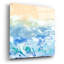  «Morning Surf 1» par Alicia Ludwig, art mural en verre acrylique, 36 po x 36 po