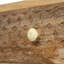 Table de chevet 2 tiroirs en bois massif naturel DUDOTE