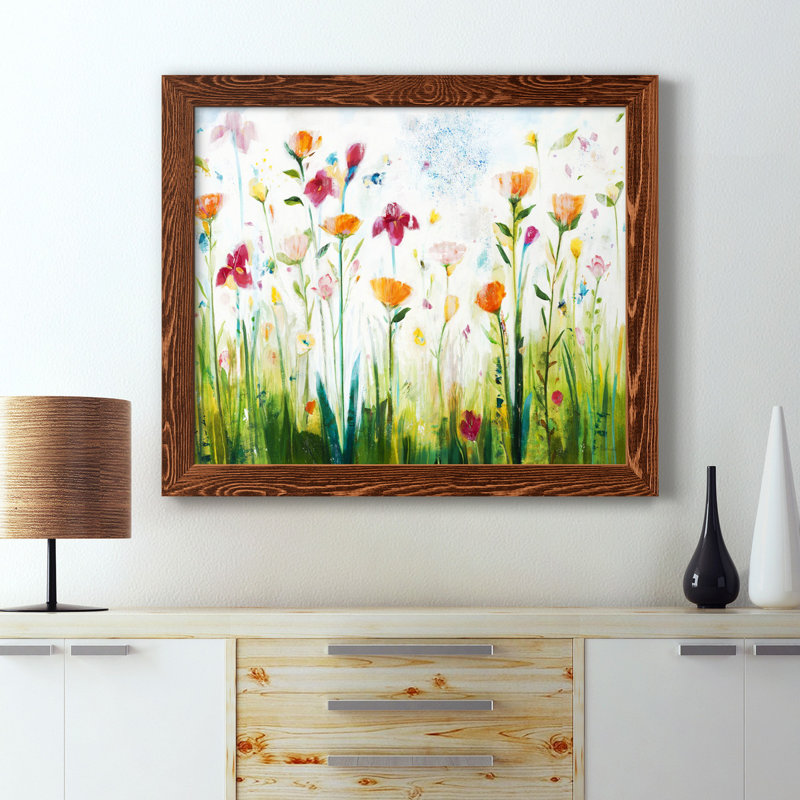 «Look for Sparrows II», reproduction d'art sur toile encadrée, H 24 po x l 18 po x P 1,5 po, Cadre en érable