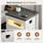 3-drawer Nightstand With Hidden Storage-337825492