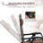 Set Of 2 Outdoor Rocking Chairs, Foldable Reclining Zero Gravity Lounge Rocker With Pillow, Cup & Phone Holder, Combo Design With Folding Legs(Rocking Chair)