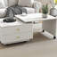 Table basse extensible avec rangement