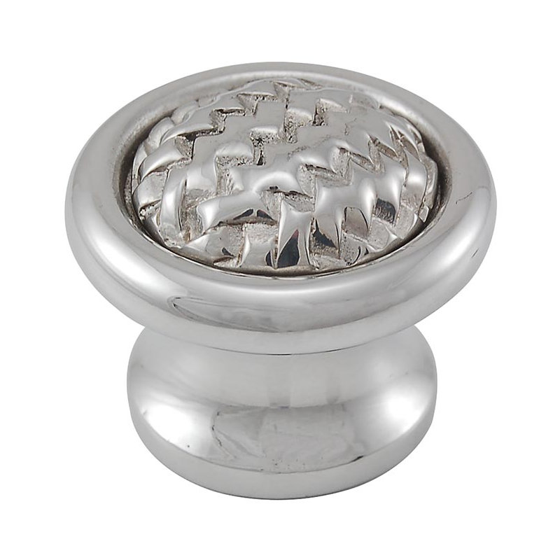 Cestino Mushroom Knob, 0.875" H x 0.875" W x 0.875" D, Polished Gold