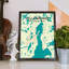 Yellowknife City Map - No Frame Print-1780862747