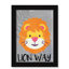 Impression sur papier Lion Way-47833432-47833427
