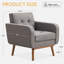 Upholstered Armchair-1865836002