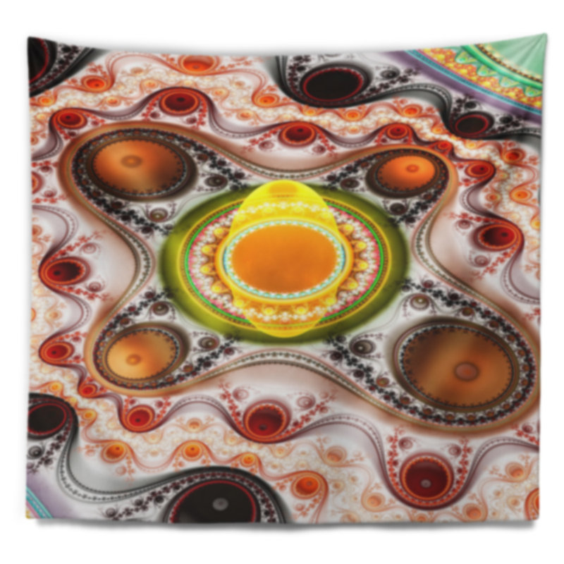 Polyester Tapestry, 50" H x 60" W
