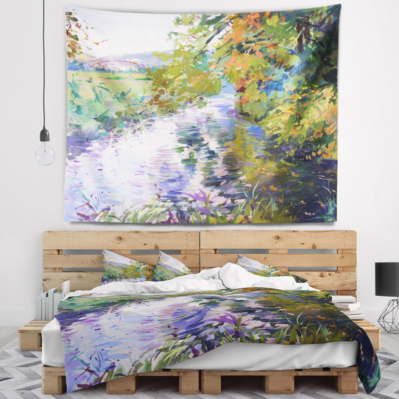 Peindre l'automne dans d'incroyables couleurs, H 32 po x l 39 po
