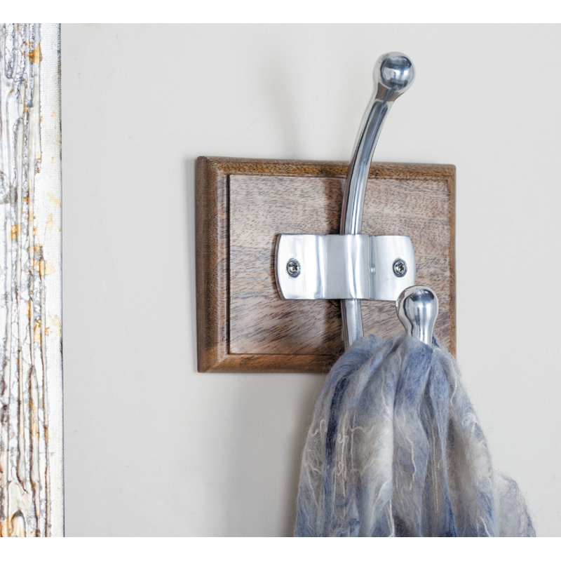 Crochet mural en bois Kershaw
