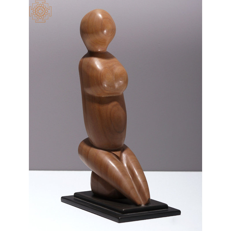Statue de jardin en bois Masciarelli Decor Wonder