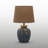 Arlo Textured Oval Drum Table Lamp